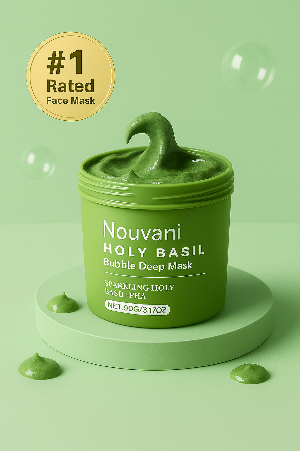 Nouvani™ PureBasil Mask