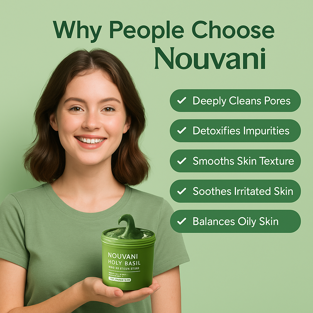 Nouvani™ PureBasil Mask