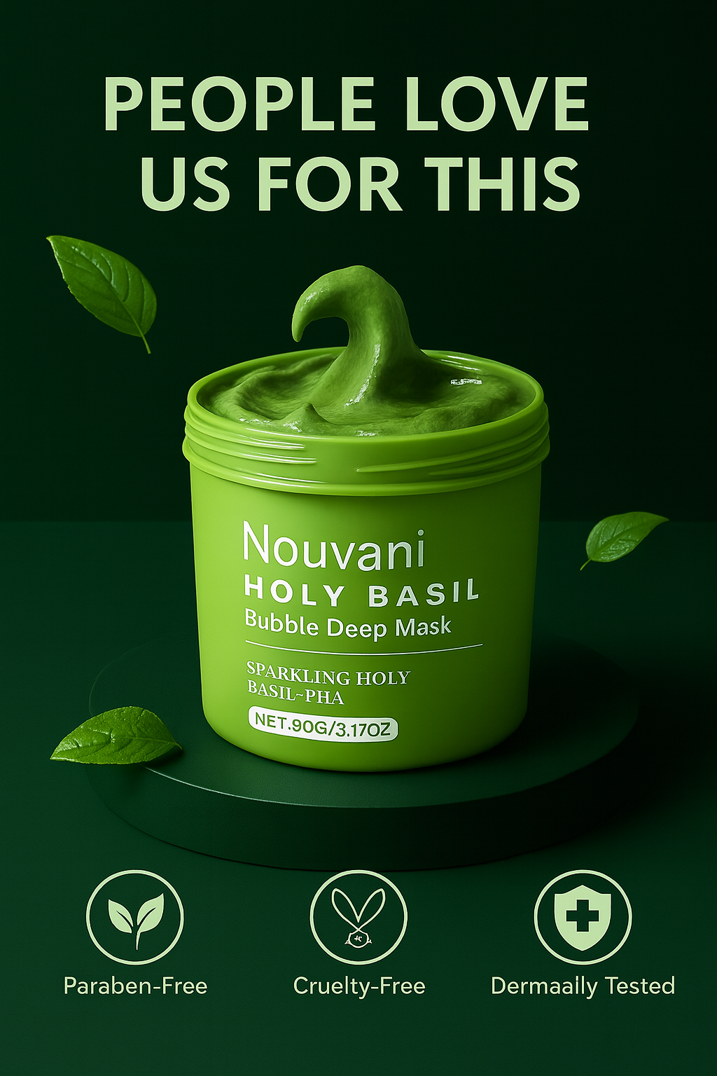 Nouvani™ PureBasil Mask